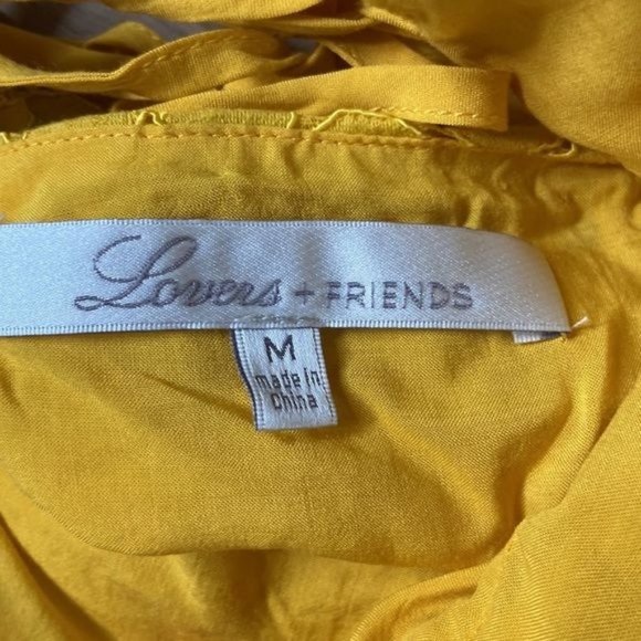 Lovers + Friends Skylight Cocktail Dress in Sunflower - Picture 5 of 7